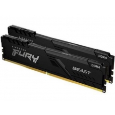 Memorija KINGSTON Fury Beast  KF432C16BBK2/32 32GB(2x16GB)/DIMM/DDR4/3200MHz/crna