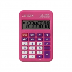 Kalkulator Citizen LC-110N, kolor, 8 cifara  Citizen roze