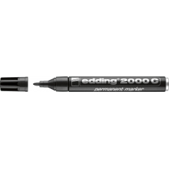 Permanent marker Edding E-2000 C 1,5-3mm Edding crna