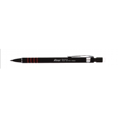 Tehnička olovka 0,5mm gumirana, metalna klipsa MB710200 A Plus crna
