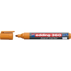 Marker za belu tablu 360 1,5-3mm, zaobljeni Edding narandžasta