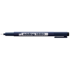 Drawliner E-1880 vrh 0,1  linija 0,25mm Edding crna