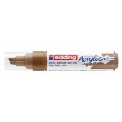 Akrilni marker E-5000 broad 5-10mm kosi vrh Edding braon