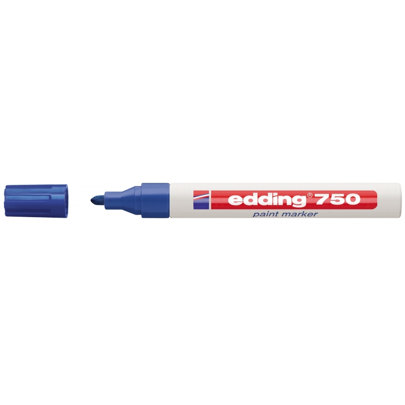 Paint marker E-750 2-4mm Edding plava