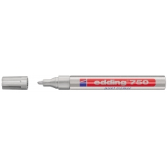 Paint marker E-750 2-4mm Edding srebrna