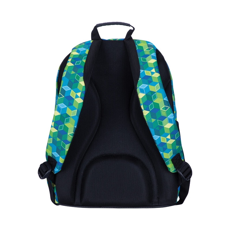 Ranac đački anatomski 3zipa 1džep AB340 Game 24.Astrabag 502023063 crno-zeleni