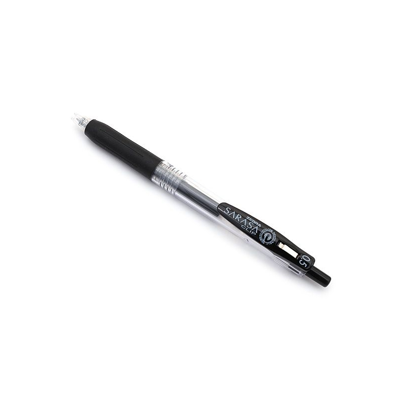 Roler gel Zebra Pen SARASA GEL CLIP 0,5 Black/Black Gel Ink TC BT 14311