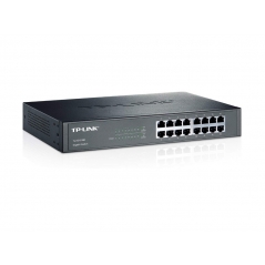 Switch TP-LINK TL-SG1016D Gigabit/16x RJ45/10/100/1000Mbs/Rackmount metalno kuciste