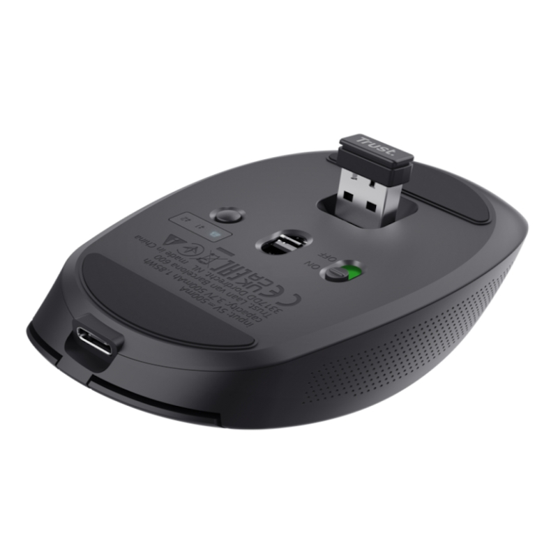 Miš TRUST OZAA bežicni/crna