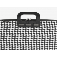 Torba BOMBATA Pied de Poule 15,6" /Crna