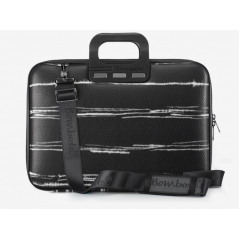 Torba BOMBATA  Medio Black&White 13"/Crna