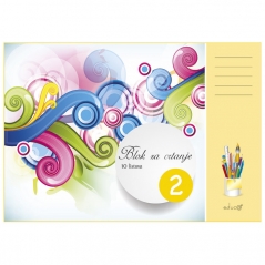 Blok za crtanje B-2 10L Connect 371