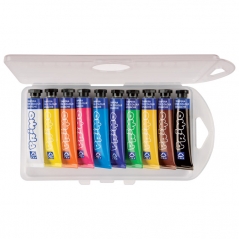 Boja tempera 12ml aluminijumska tuba 10boja/poly CMP 444T10SAP