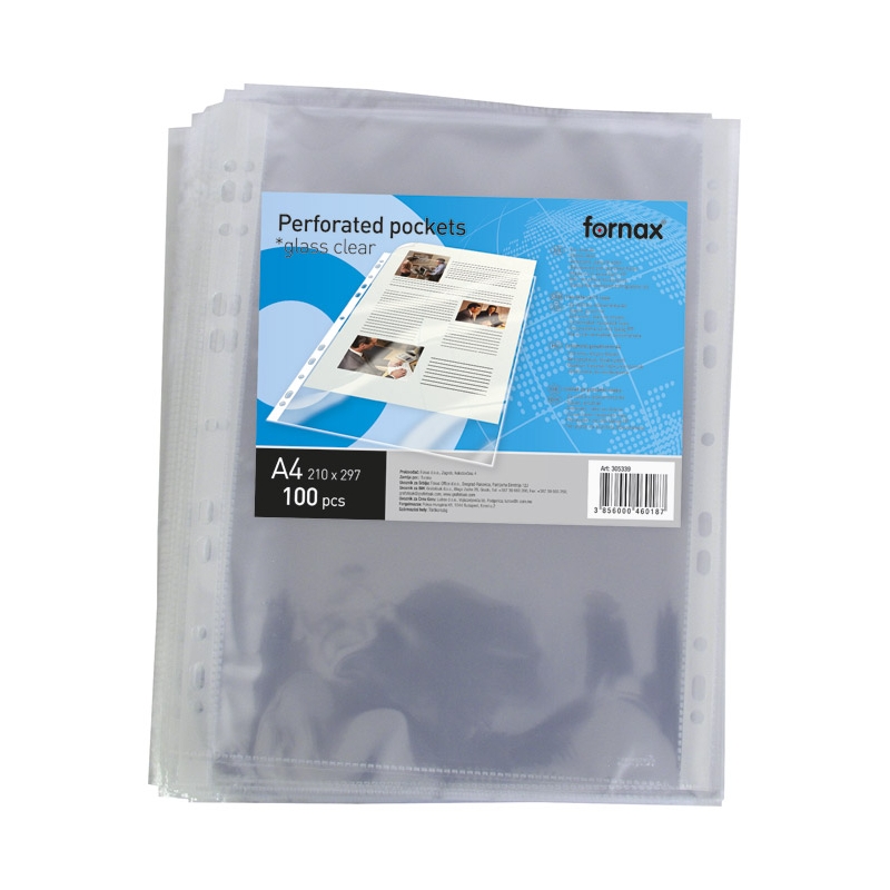 Fascikla uložna A4  60my pp sjajna pk100 Fornax 41758