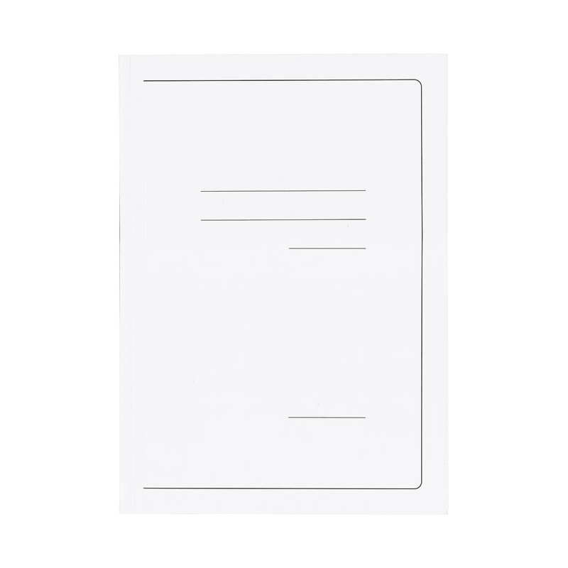 Fascikla klapna karton A4 215g Vip Fornax 10469 bela