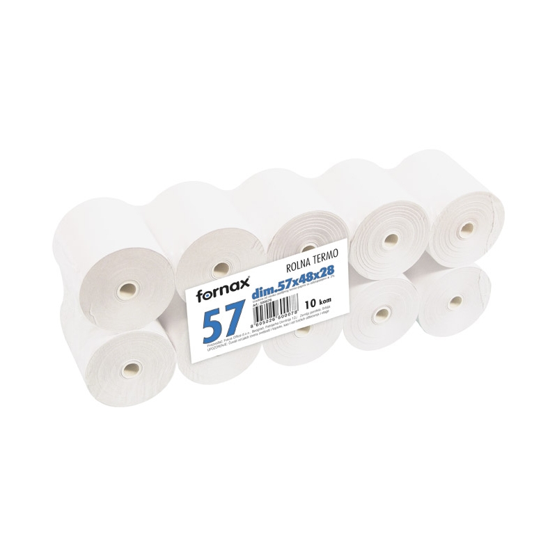 Rolna termo 57mm (fi48mm) 28m pk10 Fornax