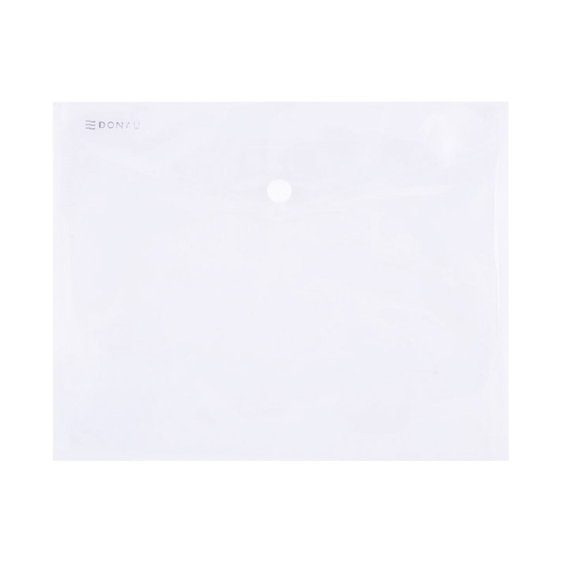 Fascikla koverta s dugmetom C5 pp Donau 8547001PL-00 providna