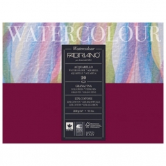 Blok Watercolour 30x40cm 20L 200g (cold pressed/grana fina) Fabriano 72613040