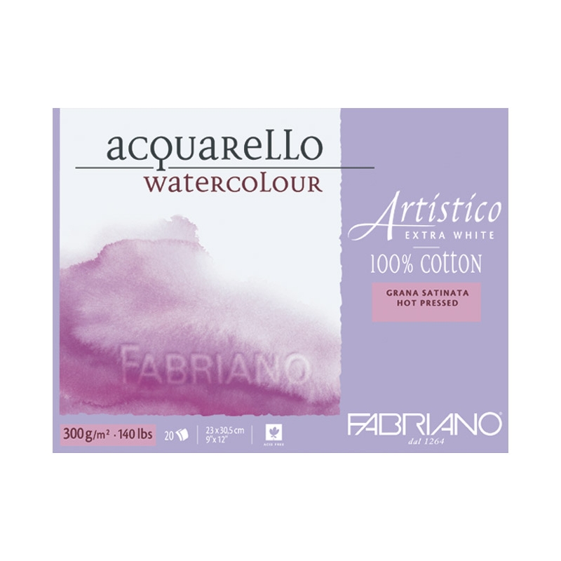 Blok Artistico extra 23x30,5cm 20L 300g Fabriano 19302330