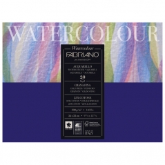 Blok Watercolour 24x32cm 20L 300g (cold pressed/grana fina) Fabriano 73612432