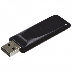 Memorija USB  16Gb Drive Slider Verbatim 98696 crna blister