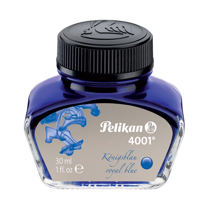 Tinta za nalivpero bočica 30ml 4001 Pelikan 301010 plava (royal blue)