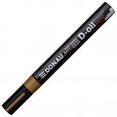 Marker uljani 2,8mm okrugli vrh D-Oil Donau 7369001PL-35 zlatni