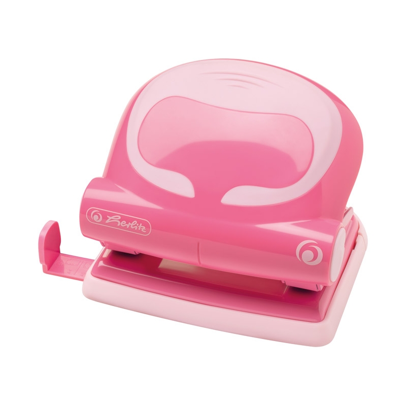 Bušač 2 rupe do  20 listova Herlitz 50025398 pastelno roze!!