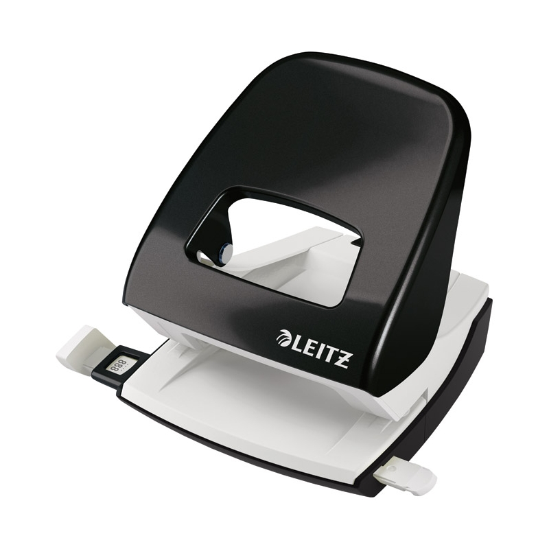 Bušač 2 rupe do  30 listova NeXXt Leitz 50081295 metalik crni