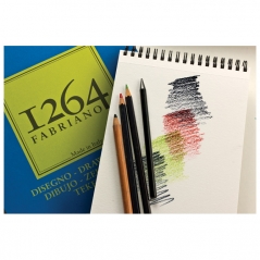 Blok Drawing spirala gore A3 50L 180g (natural grain) 1264 Fabriano 19100647