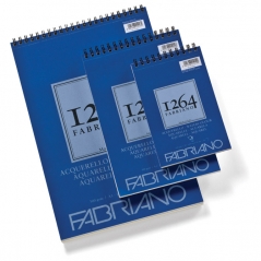 Blok Watercolour spirala gore A5 20L 300g (fine-grain) 1264 Fabriano 19100648