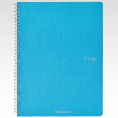 Sveska spirala A4 karo 70L 90g EcoQua Fabriano 19290111 tirkizna (turchese)