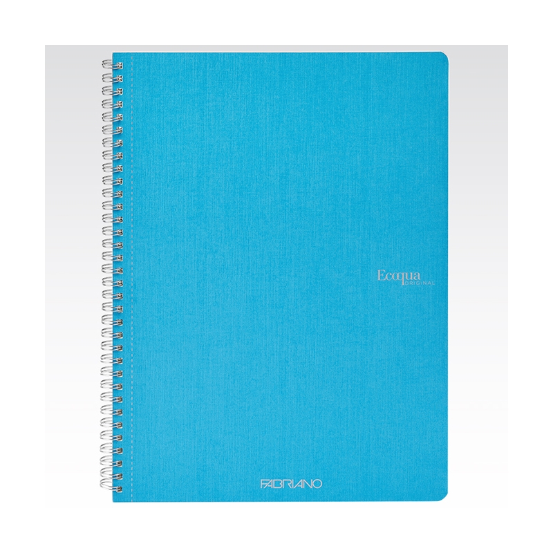 Sveska spirala A4 karo 70L 90g EcoQua Fabriano 19290111 tirkizna (turchese)