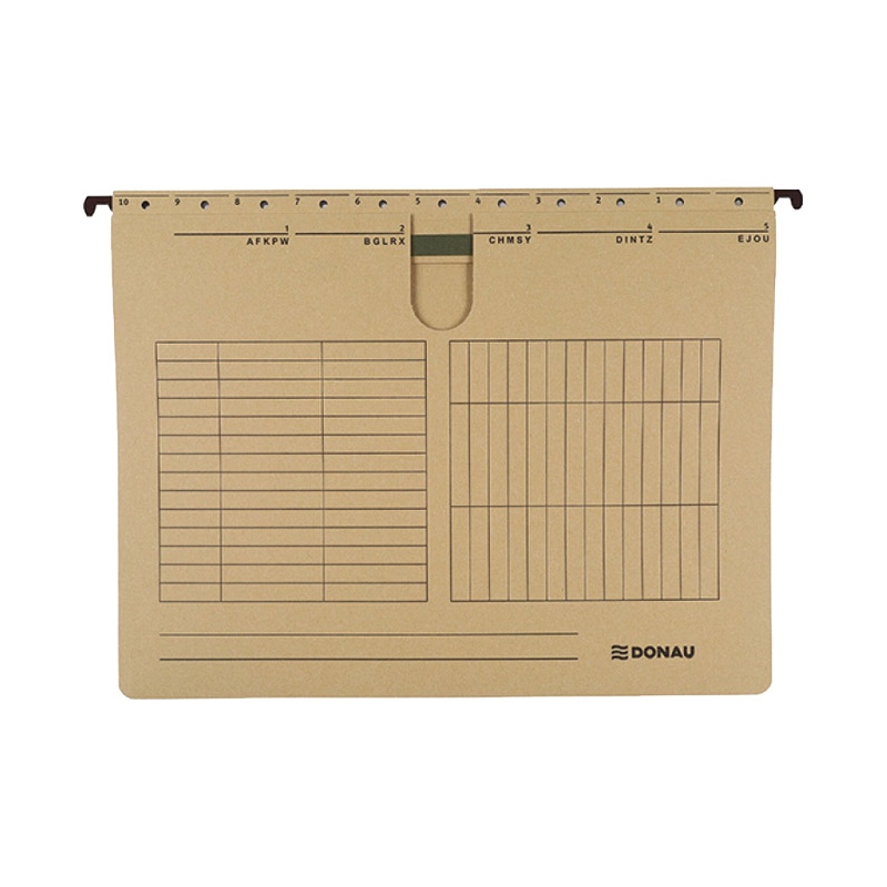 Mapa viseća sa euro mehanikom 33-V A4 Donau 7430101PL-02 natron