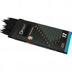 Boje drvene 12boja black Connect 51701 blister