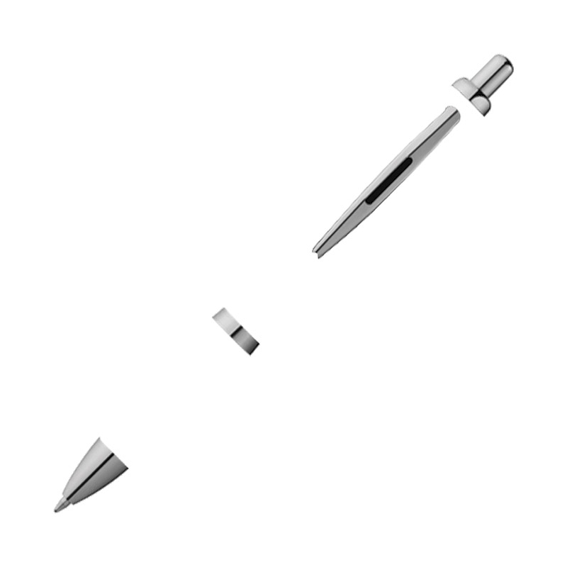 Olovka hemijska grip 11682 (8916A) Moscow prozirno bela