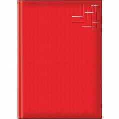 Rokovnik B5 linije 256strana Positano C20 crveni (coral red)