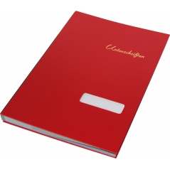 Potpisna mapa A4 sa 20 pregrada O+CO O+CO crvena