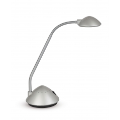 Stona lampa LED MAUL "arc" MAUL srebrna