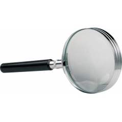 Lupa sa metalnim okvirom, 5x uvećanje, 65mm prečnik Alco