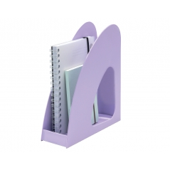 Uspravni držač za dokumentaciju "RE-LOOP" pastel Han ljubičasta