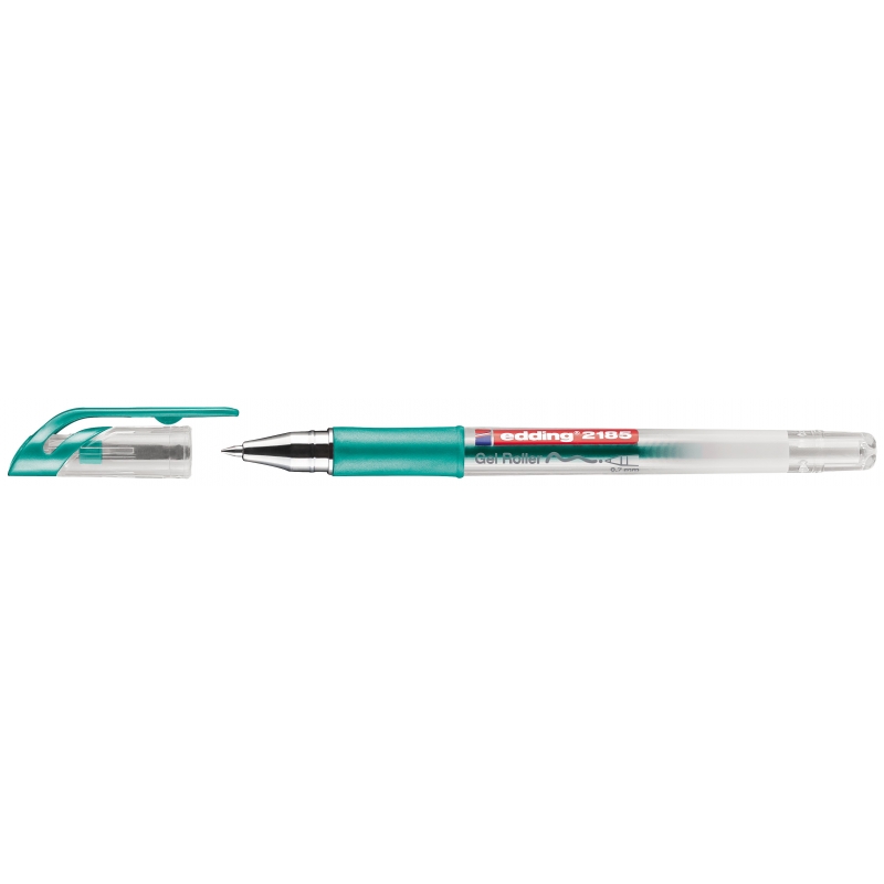 Gel roler E-2185 Crystaljelly 0,7mm Edding svetlo zelena