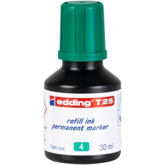 Refil za markere E-T25, 30ml Edding zelena