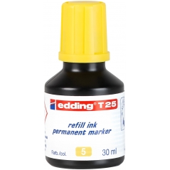 Refil za markere E-T25, 30ml Edding žuta