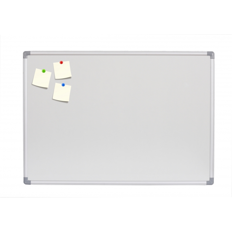 Bela tabla NOKI 120x240cm magnetna, alu ram Noki