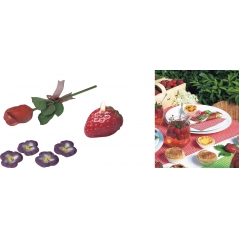 Sveće u oblicima, gift box Paper+Design