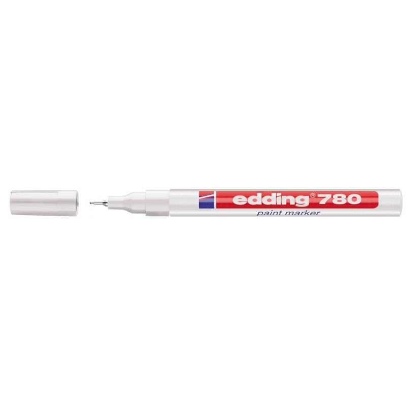 Paint marker E-780 0,8mm Edding bela
