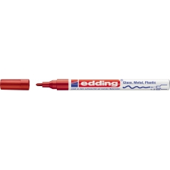 Paint marker E-751 1-2mm Edding crvena