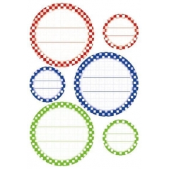 Stikeri VARIO KITCHEN LABELS FOR LID COLORFUL Herma