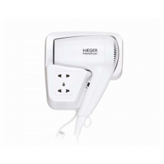 HAEGER HD-120.006A FEN SA DRŽAČEM ZA ZID I STRUJNOM UTIČNICOM 1200W
